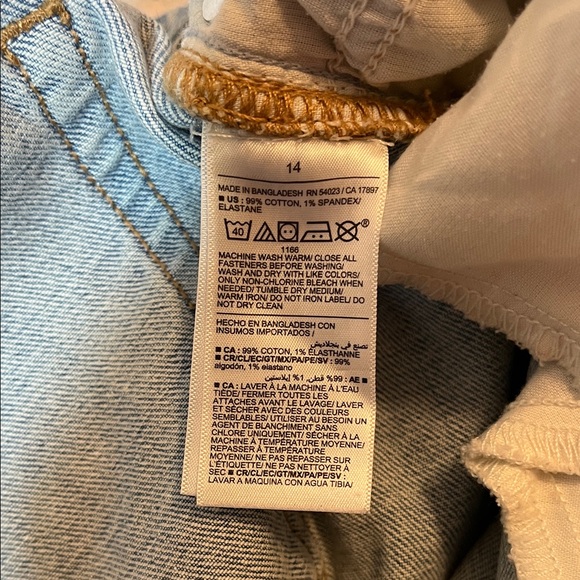 Old Navy High-Rise OG Loose Light Wash Denim Jeans - Picture 7 of 7